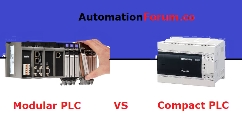 Difference between Modular PLC & Compact PLC: – Instrumentation and ...